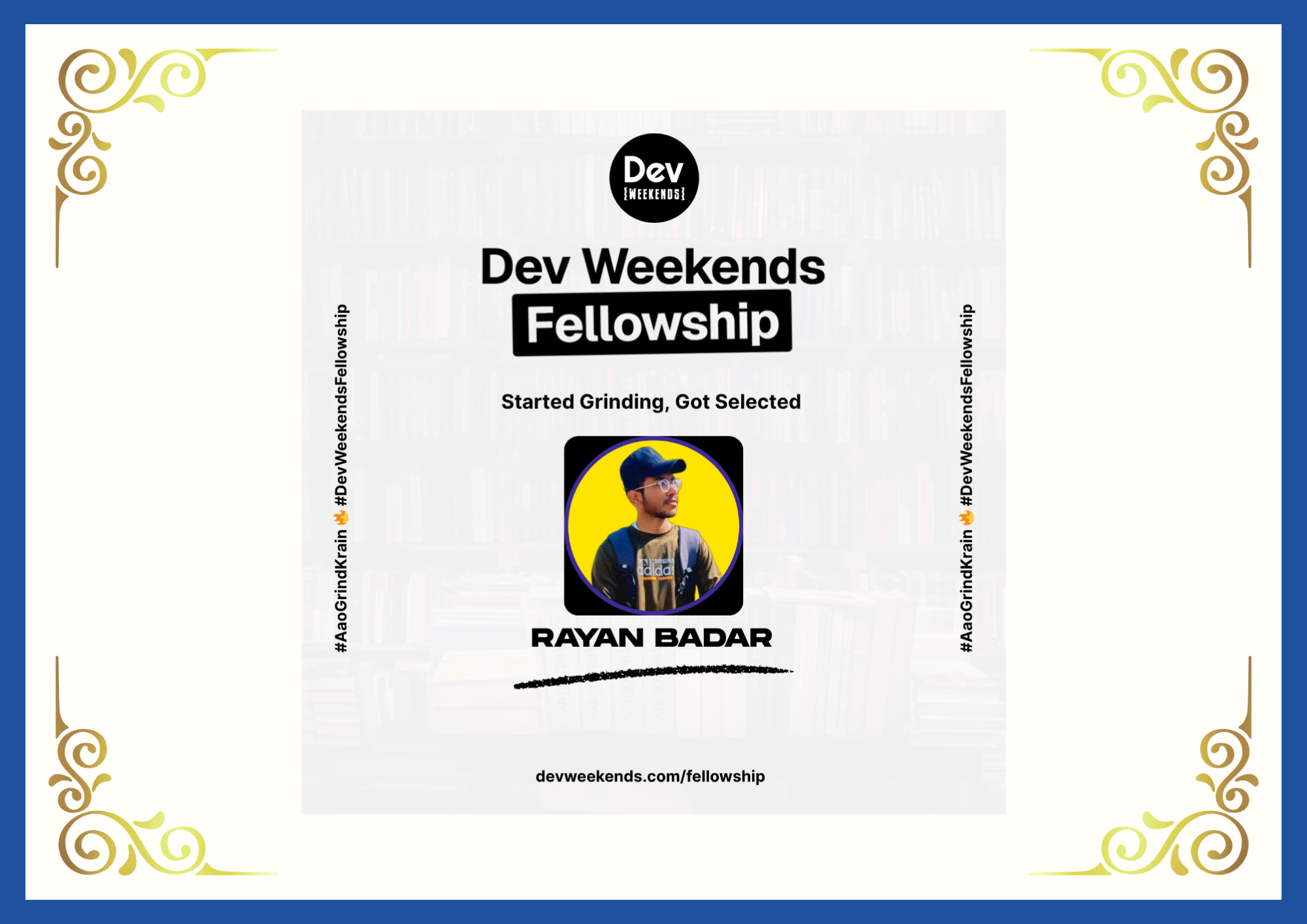Dev Weekends Fellowship